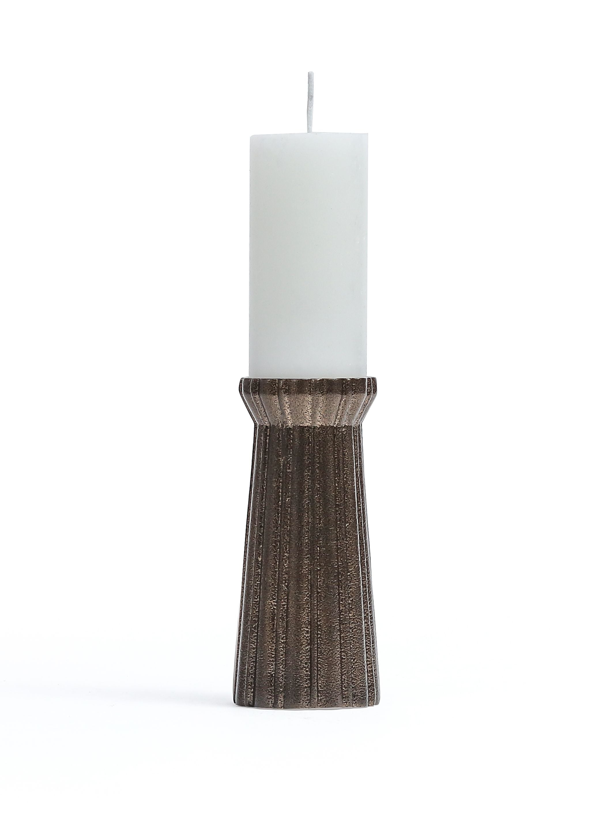 Qutub Gold Candle Stand