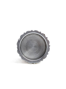 Qutub Silver Candle Stand