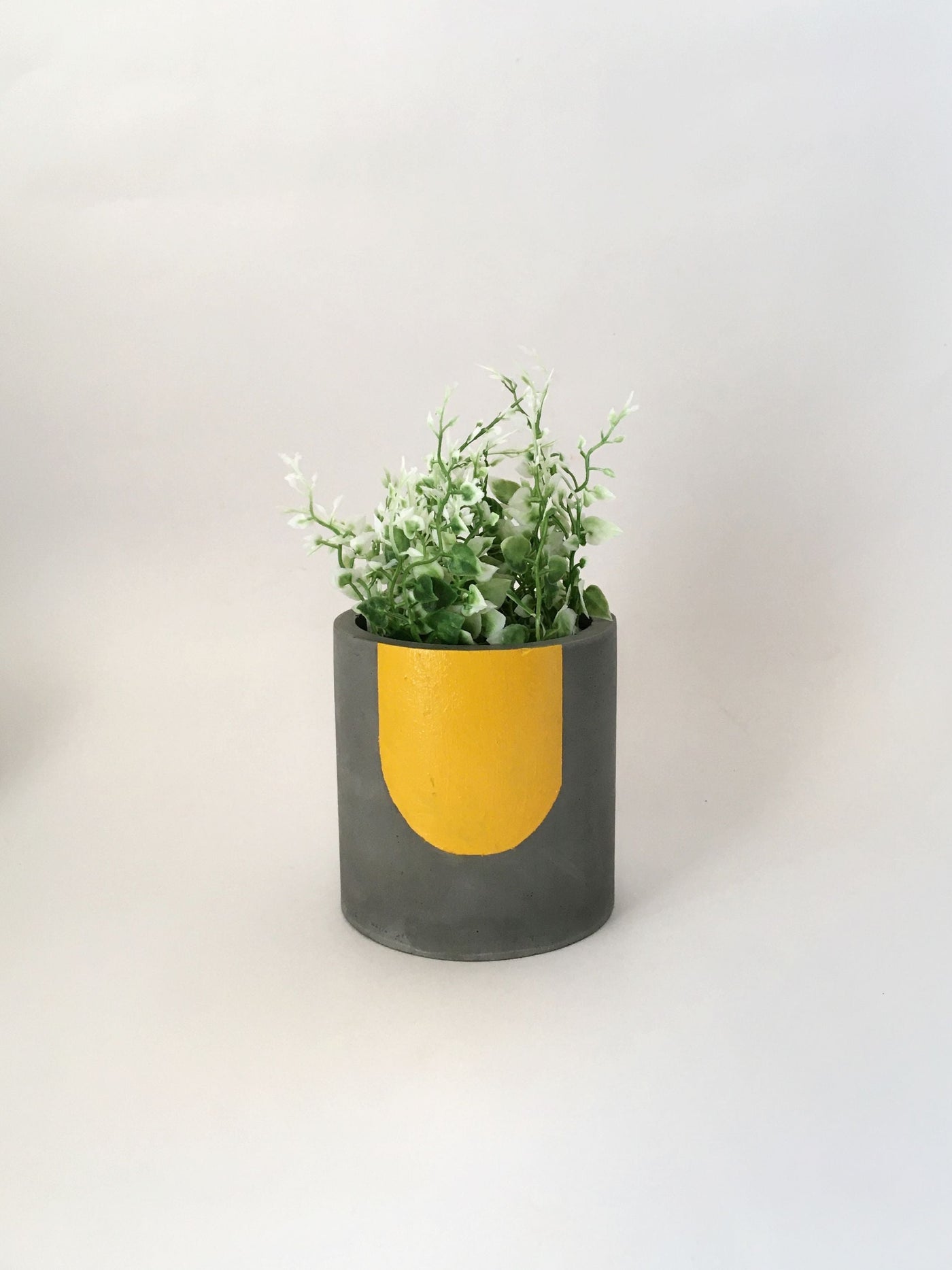 Raw Concrete Planter