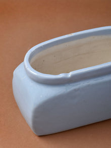 Rectangle Planter with Oval rim