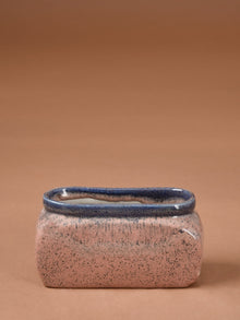 Rectangle Planter with Oval rim