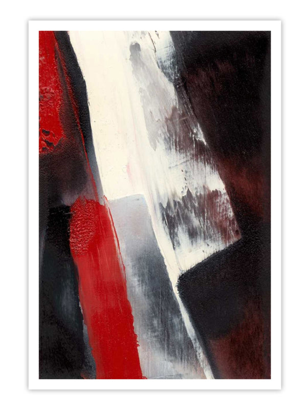 Wall Prints - Red Streak I