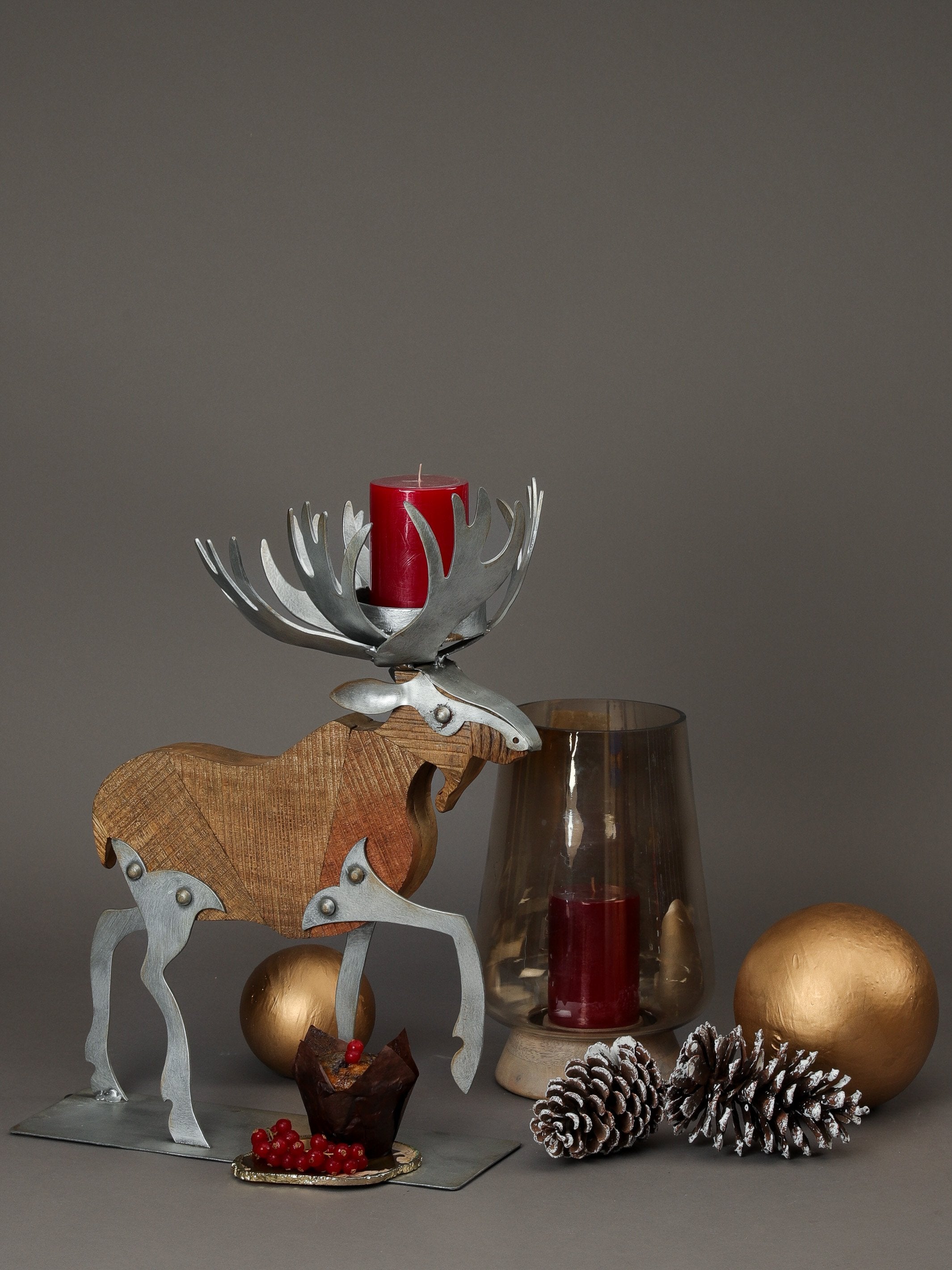 Reindeer Candle Stand