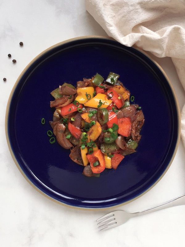 Rimmed Dinner Plate