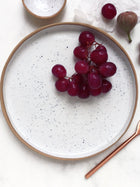 Rimmed Dinner Plate