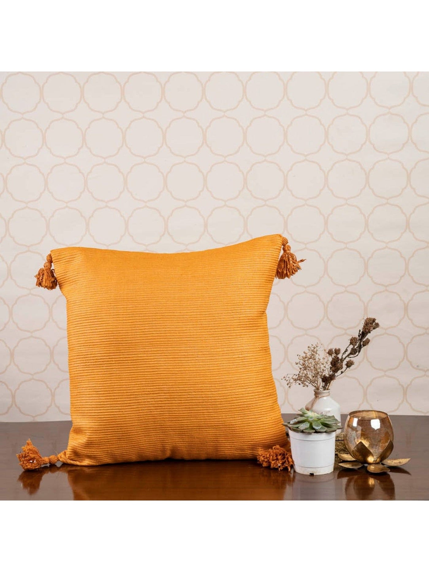 Cushion Cover - Ripples Tangerine