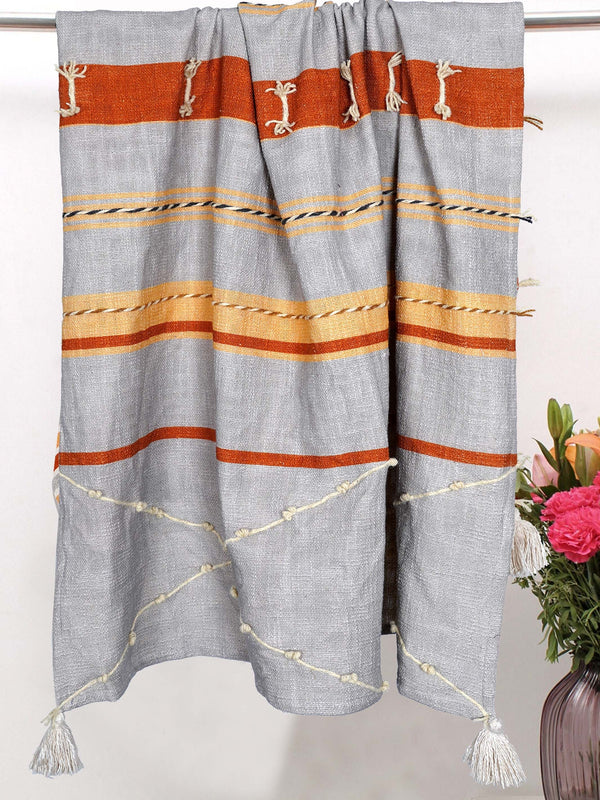 Throw - Rooibos Embroidered