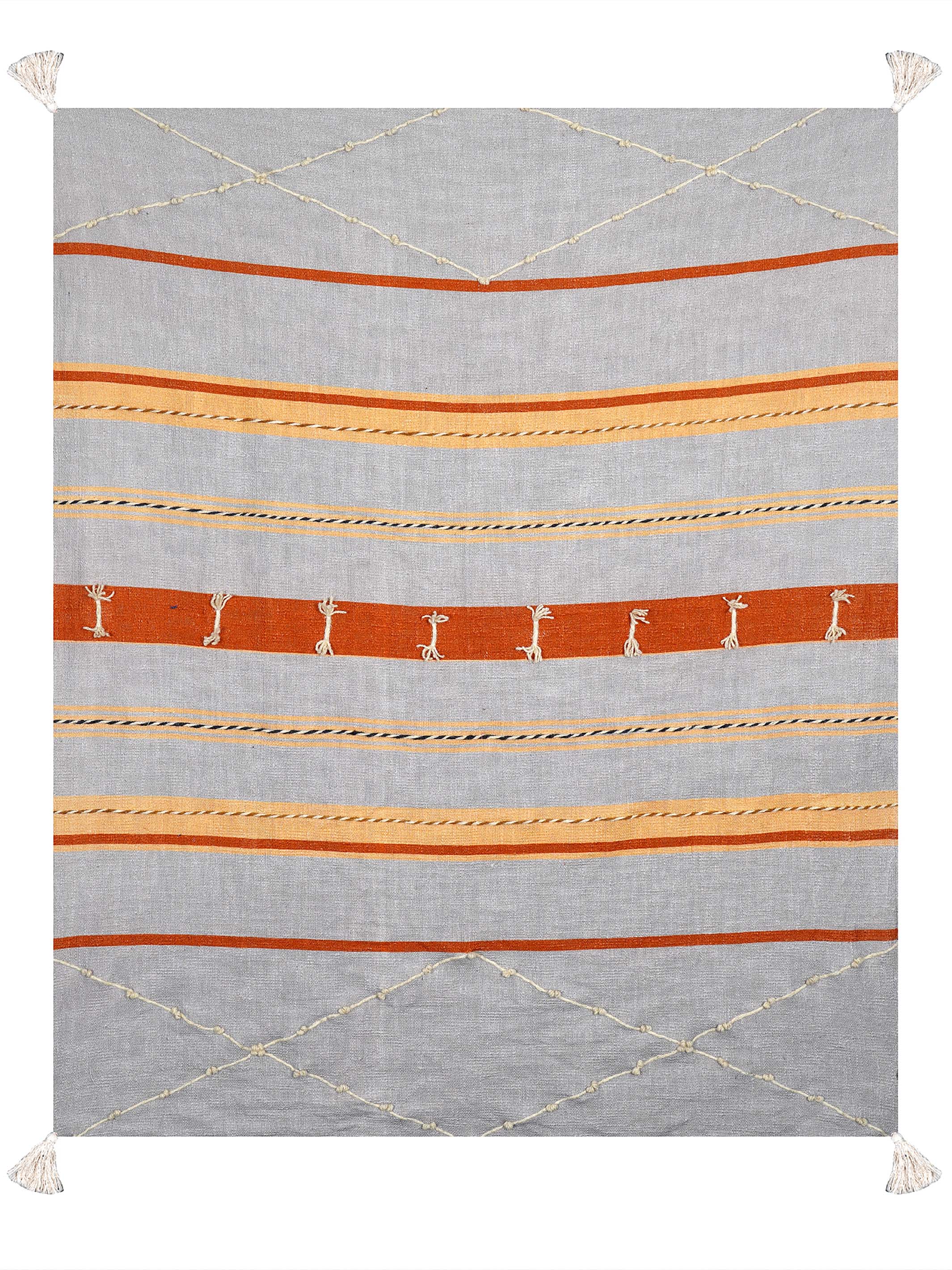 Throw - Rooibos Embroidered