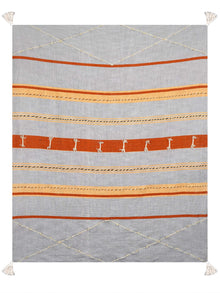 Throw - Rooibos Embroidered