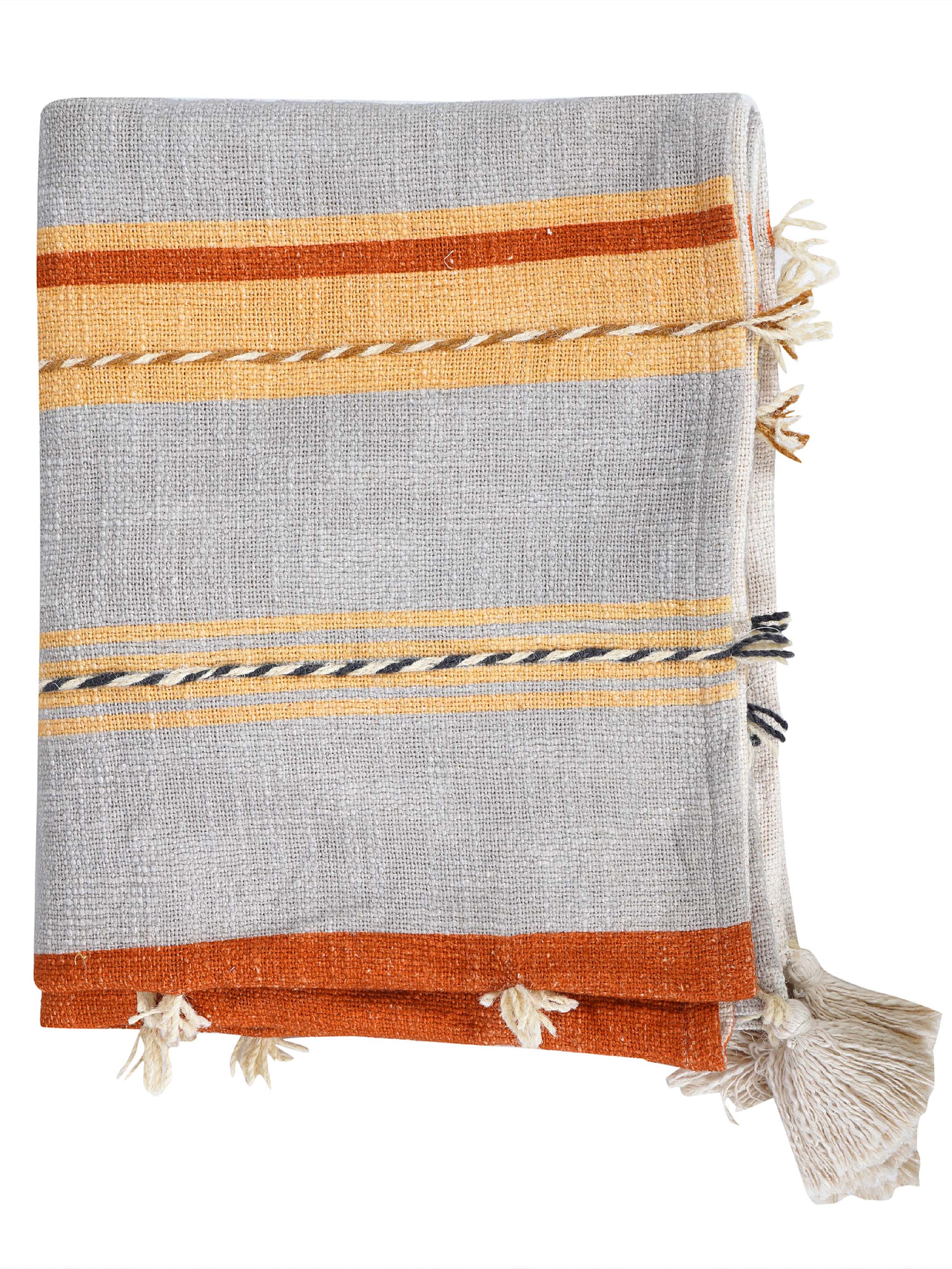 Throw - Rooibos Embroidered