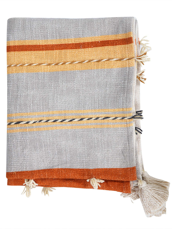 Throw - Rooibos Embroidered