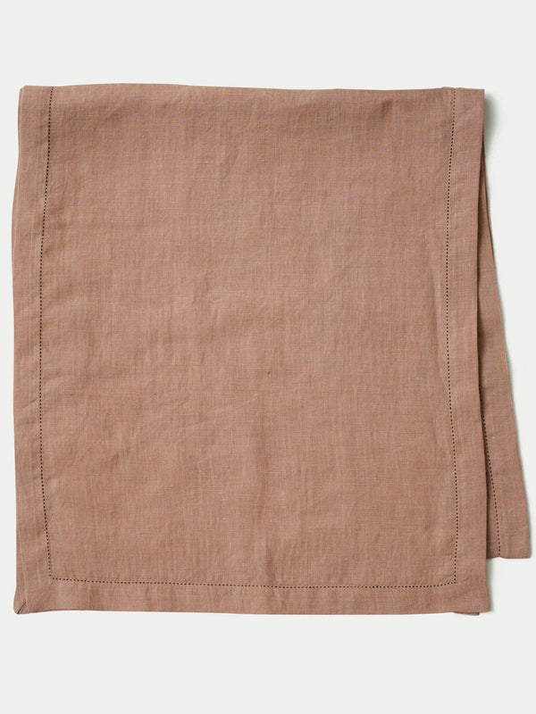 Linen Table Runner - Rose