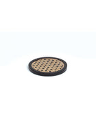 Rosemary walnut disc wicker trivet