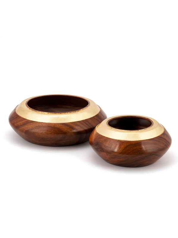 Rosewood Gold Bowl