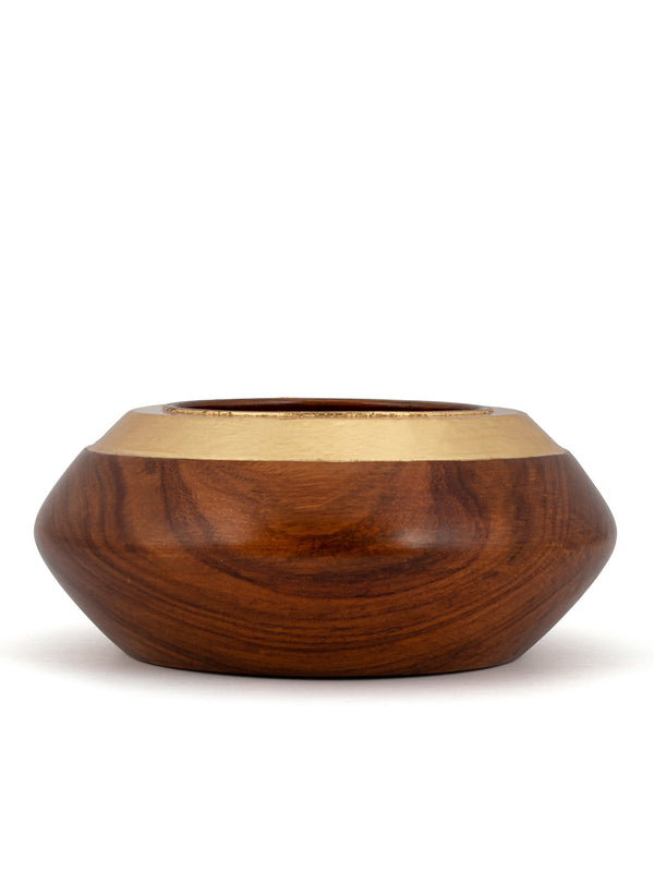 Rosewood Gold Bowl