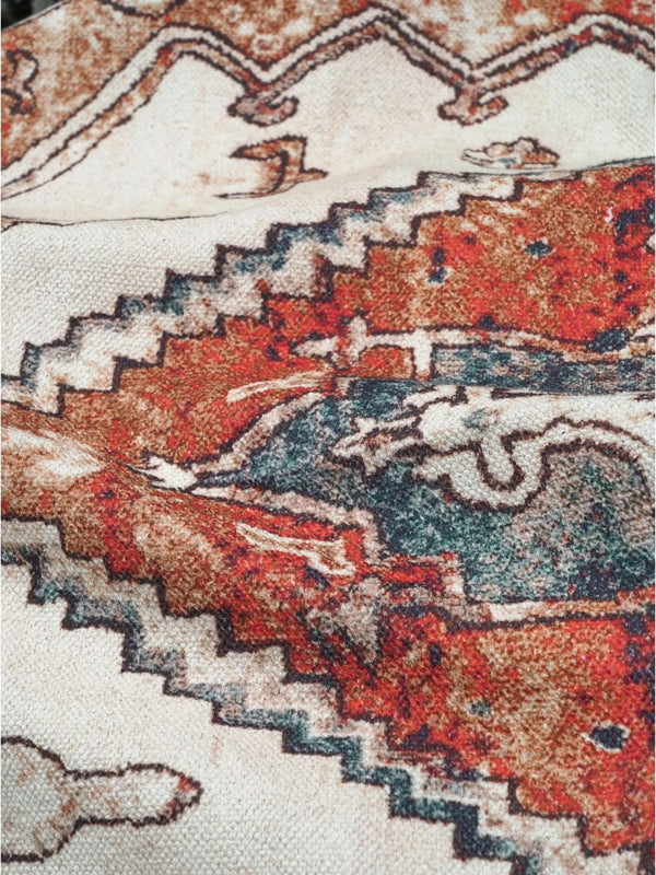 Rouil Cotton Printed Cotton Rug