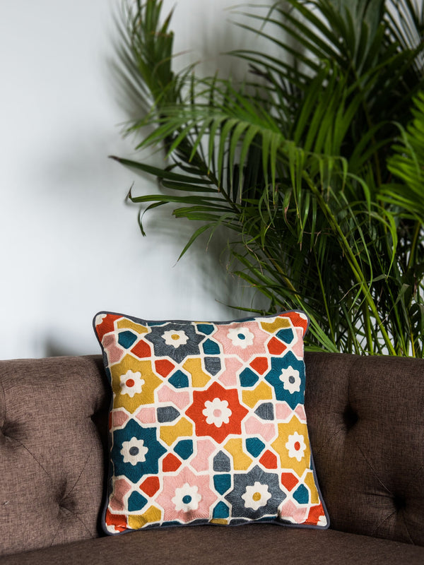 Cushion Cover - Samarkand Flowers