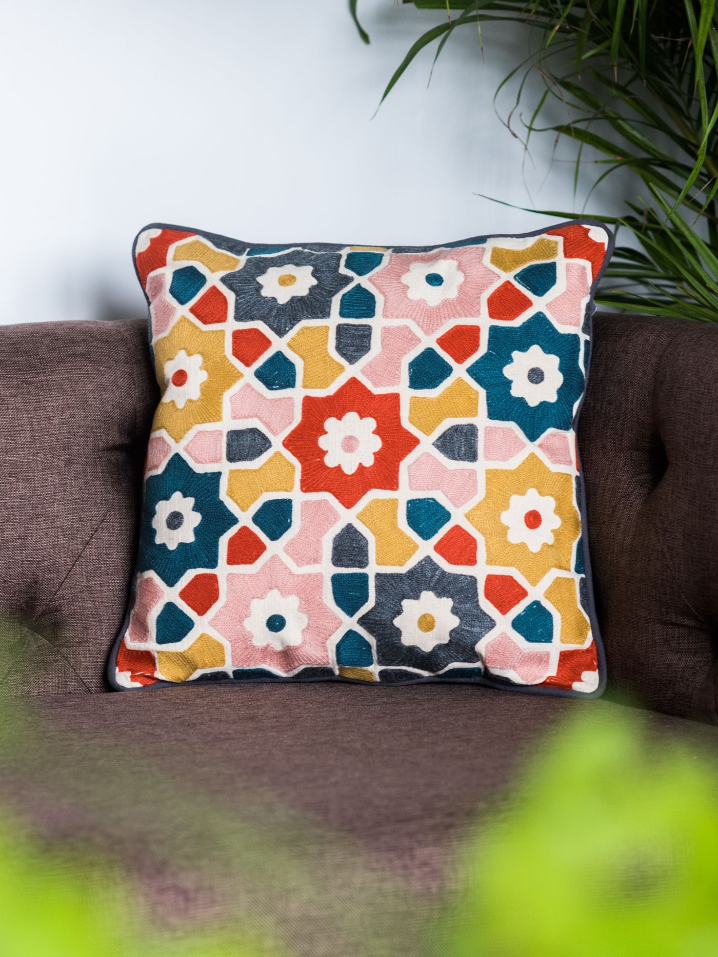 Cushion Cover - Samarkand Flowers