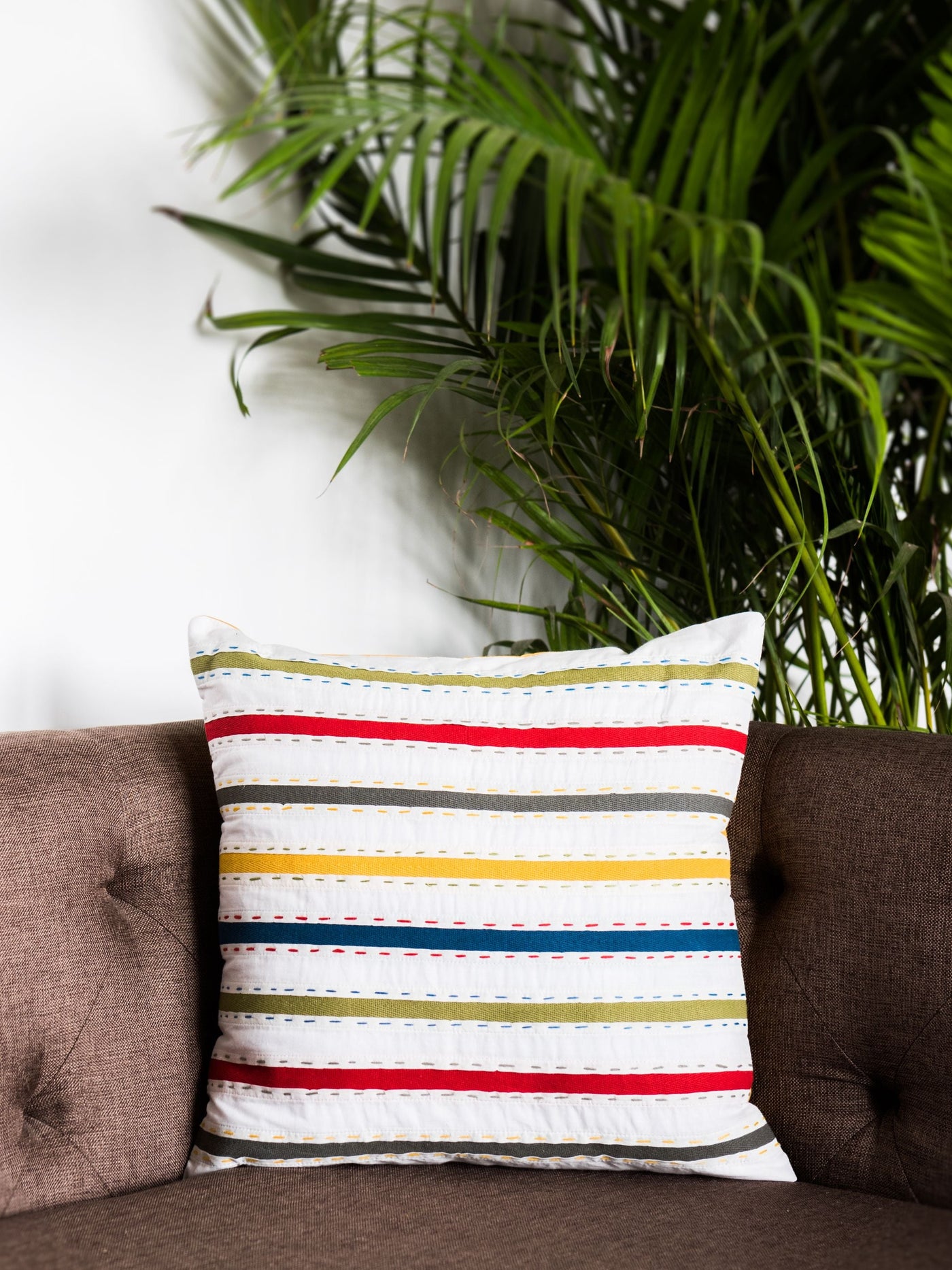 Cushion Cover - Samarkand Multi Stripe