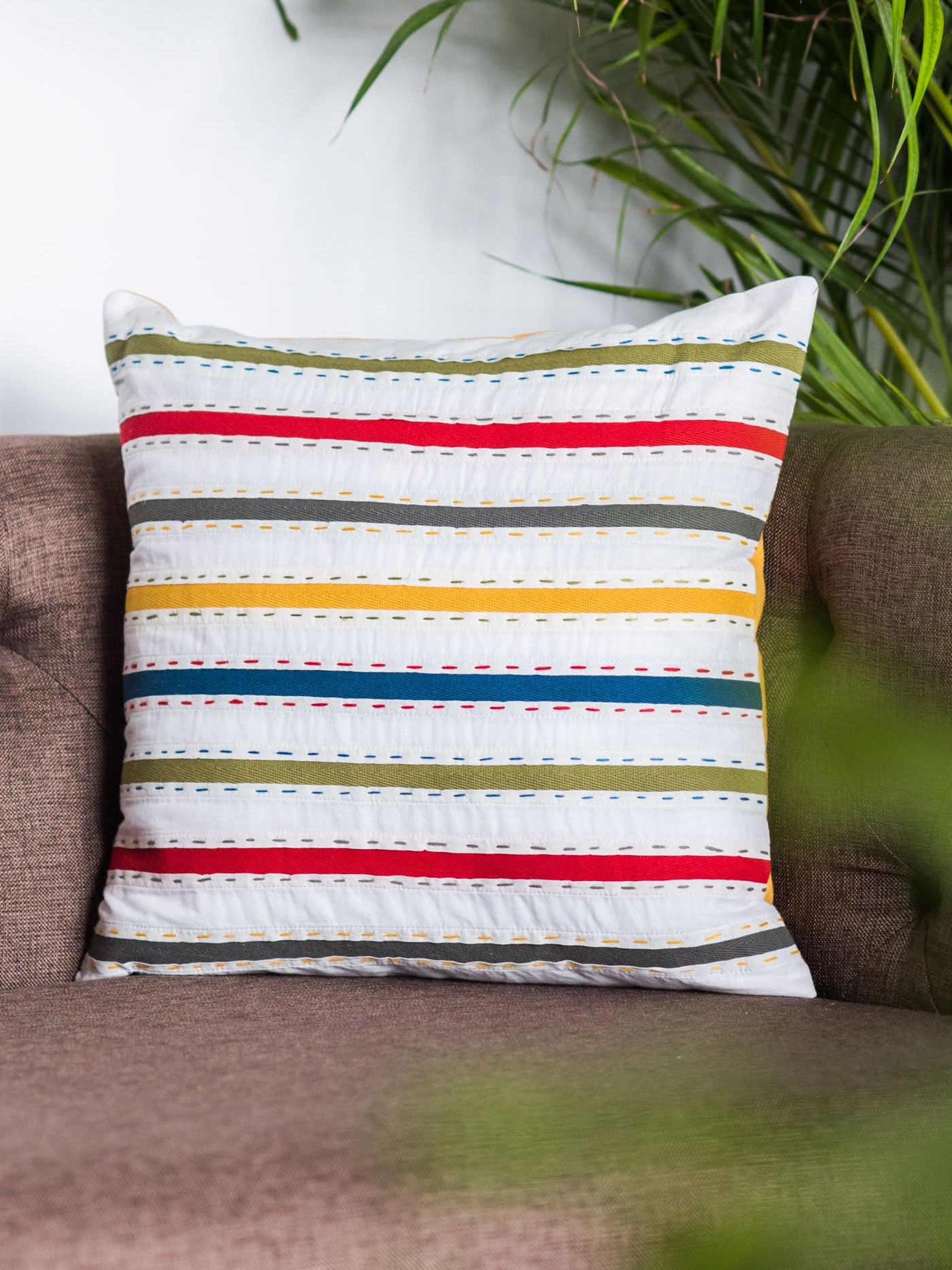 Cushion Cover - Samarkand Multi Stripe