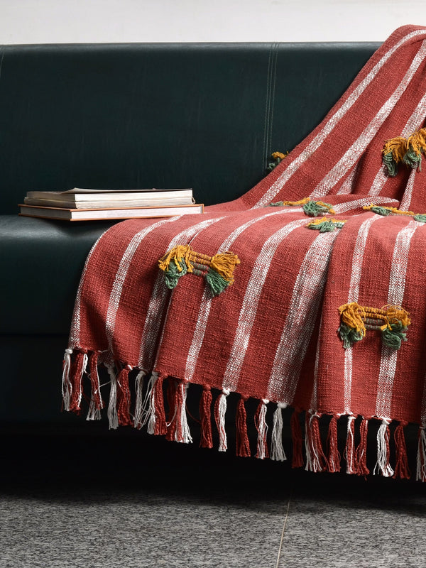 Throw - Samarkand Red Strip