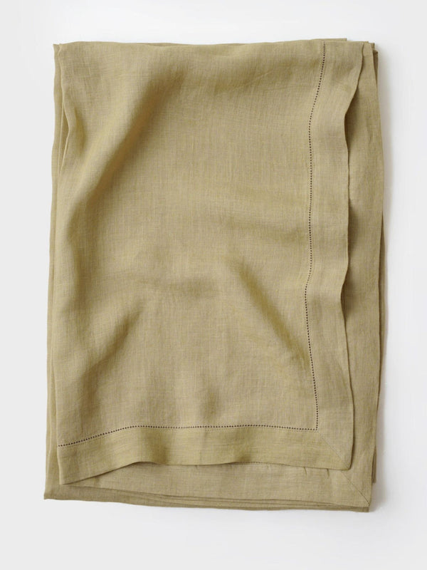Linen Table Cover - Sand