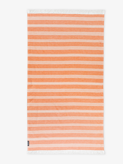 Santa Fe Rust Woven Beach Towel