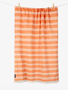 Santa Fe Rust Woven Beach Towel
