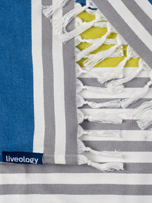 Santorini Woven Beach Towel