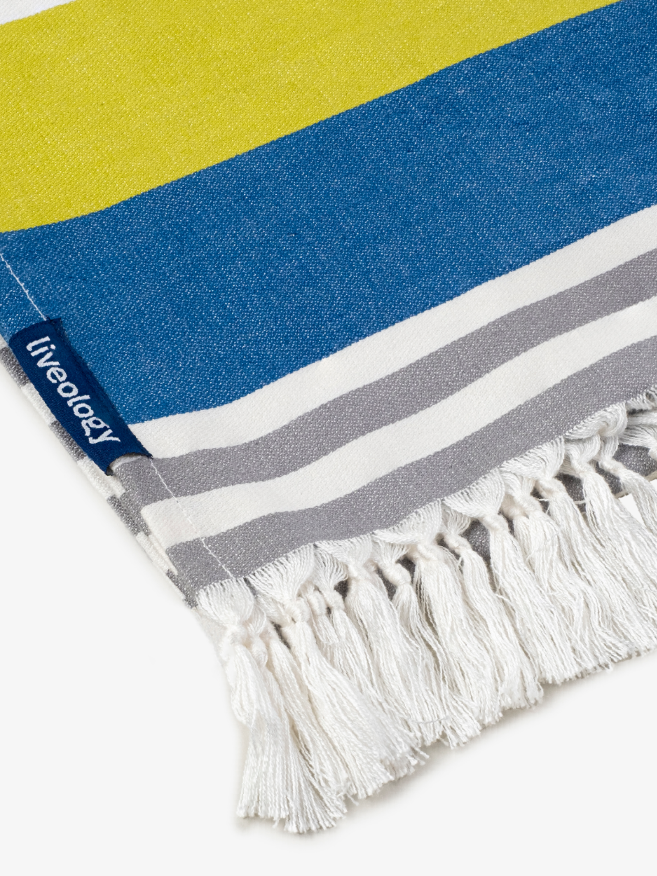 Santorini Woven Beach Towel