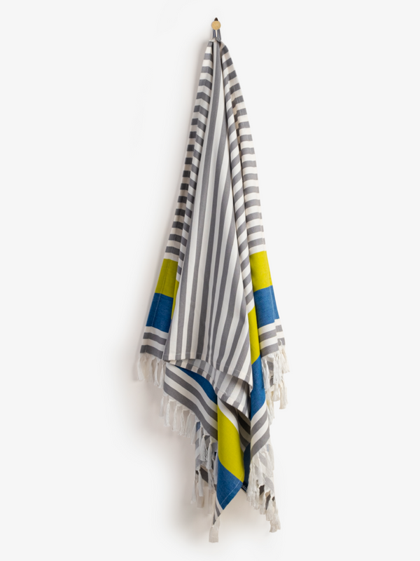Santorini Woven Beach Towel