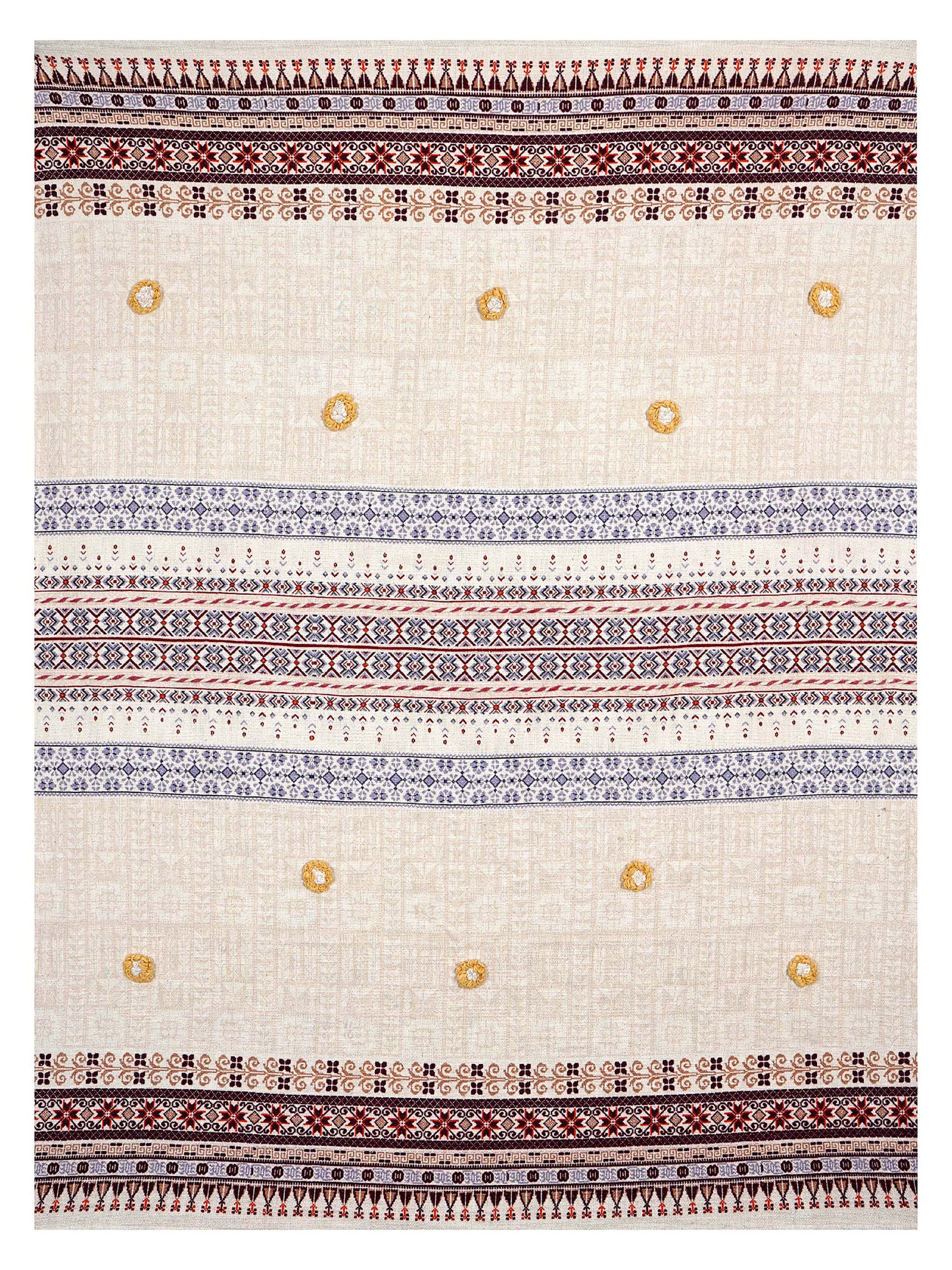 Throw - Saura Embroidered
