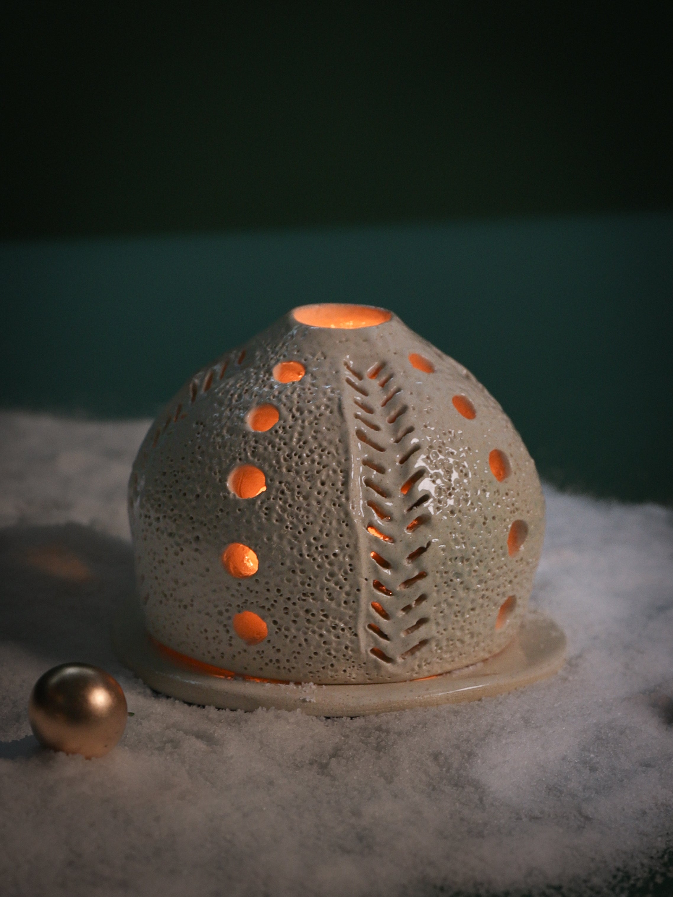 Sea Urchin Tea Lights