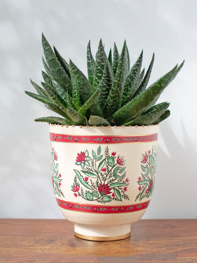 Shalimar Handpainted Planter Small