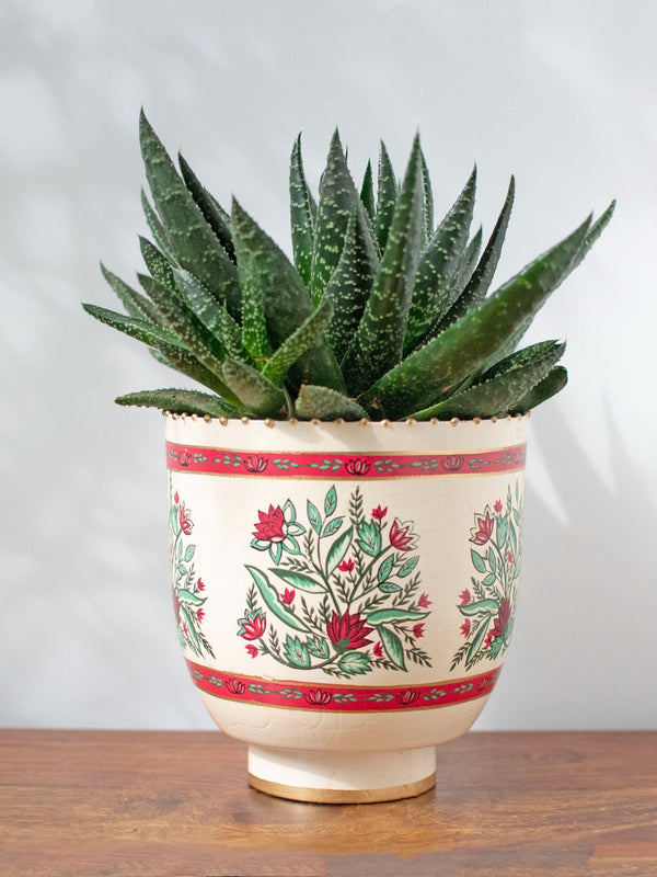 Shalimar Handpainted Planter Small