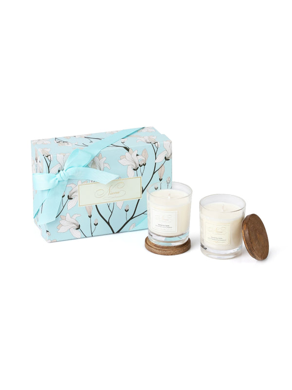 Signature Candle Duo - Honeysuckle Jasmine & Mediterranean Breeze