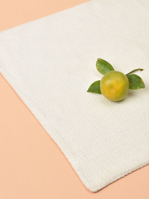 Silk Duster White Placemats