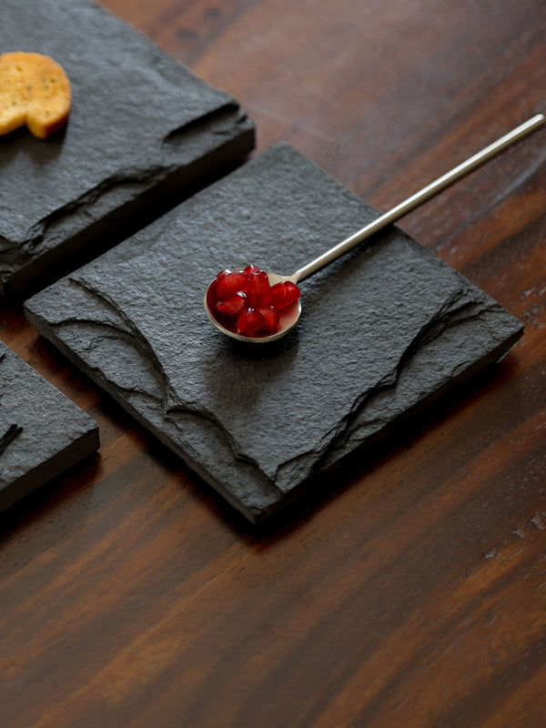 Slate Square Coasters - Set of 4
