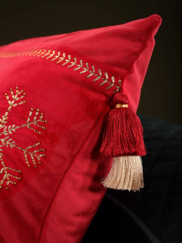 Cushion Cover - Snowflake Serenade