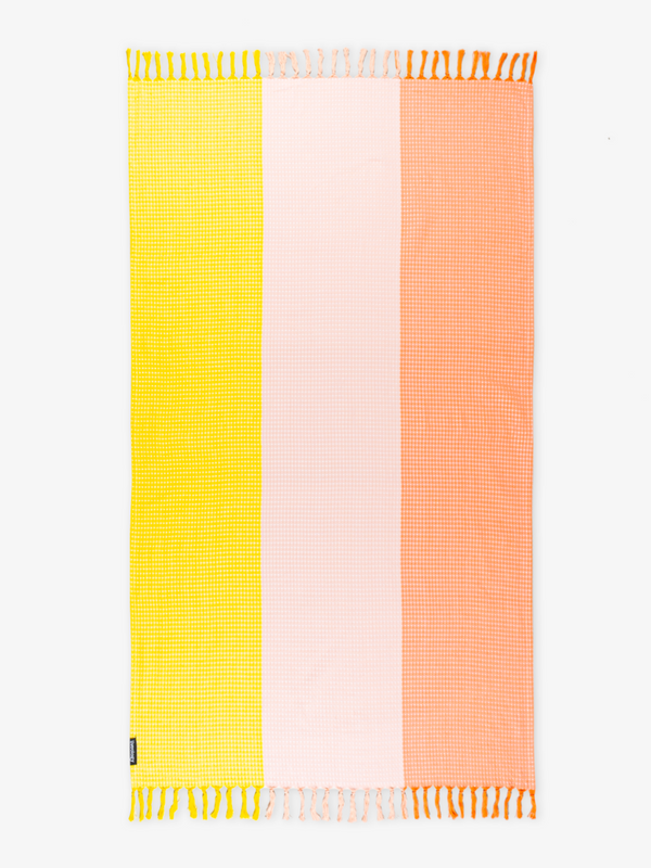 Sorbet Sunrise Woven Beach Towel
