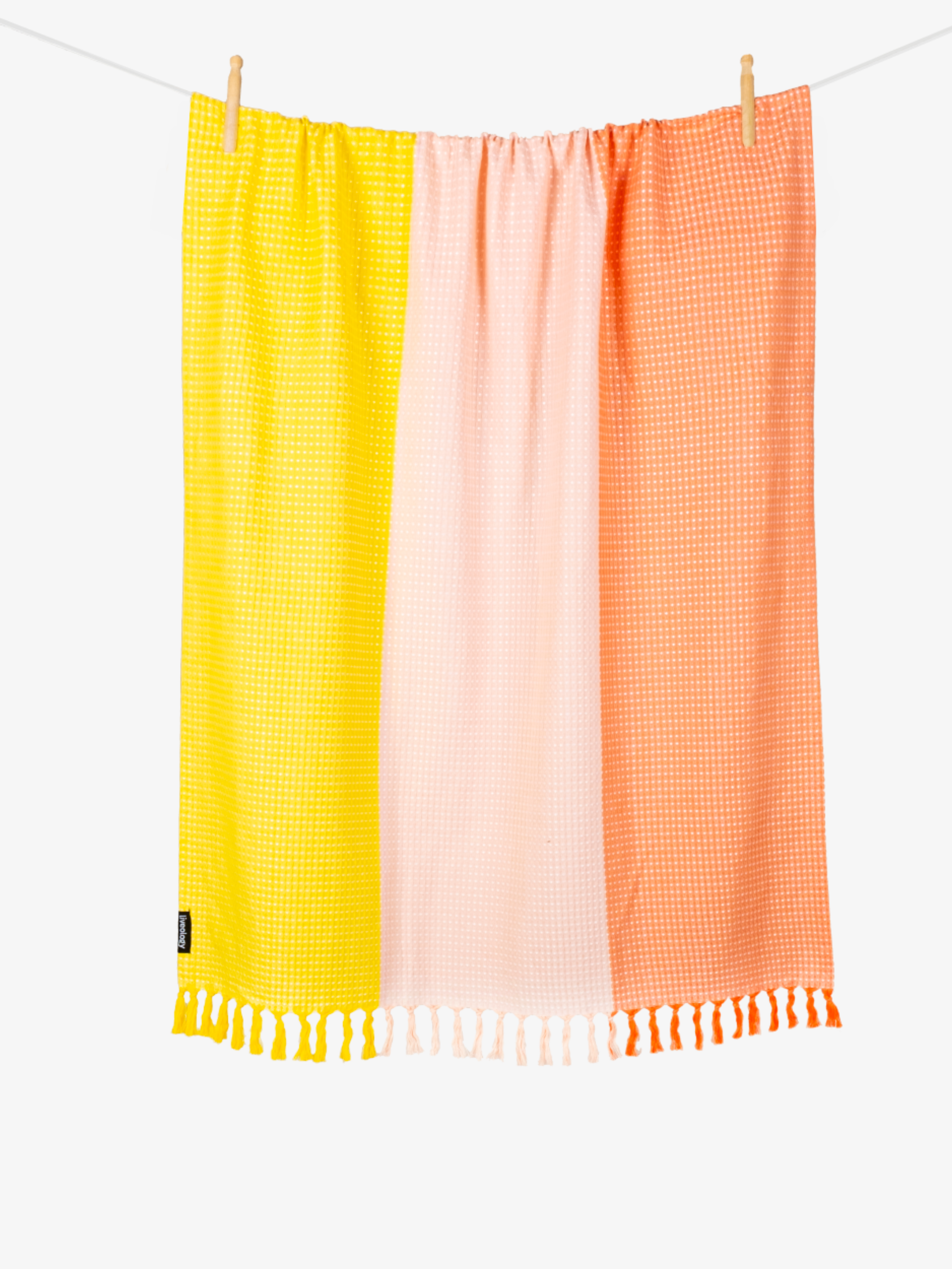 Sorbet Sunrise Woven Beach Towel