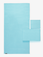 Sorrento Waffle Aqua Beach Towel Set Of 3