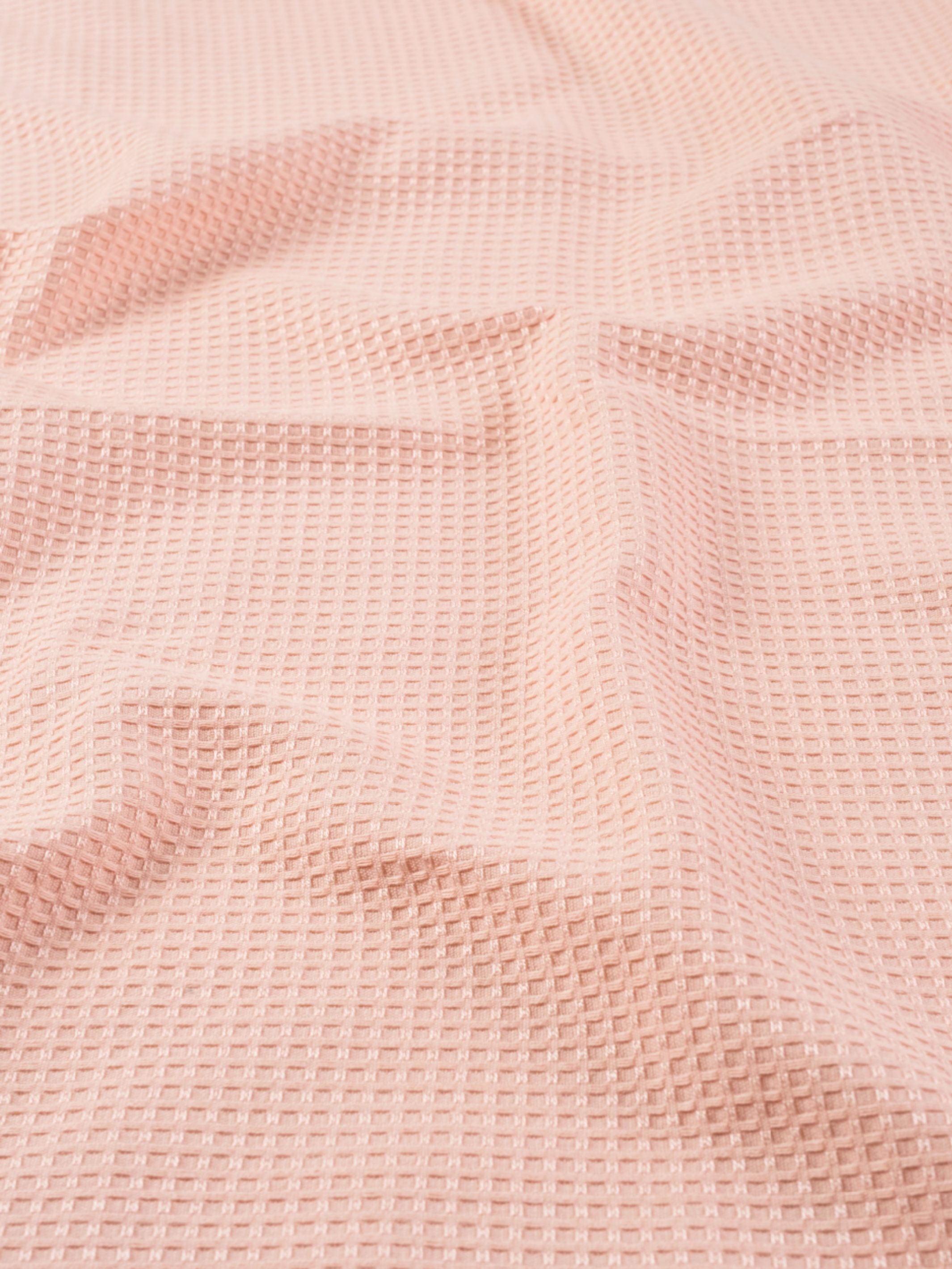 Sorrento Waffle Blush Beach Towel Set Of 3