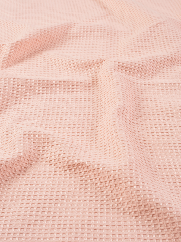 Sorrento Waffle Blush Beach Towel Set Of 3