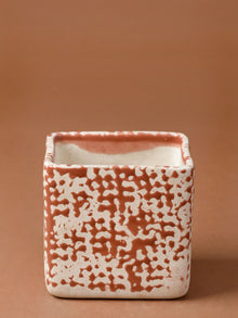 Speckled Cube Planter