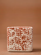 Speckled Cube Planter