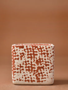 Speckled Cube Planter