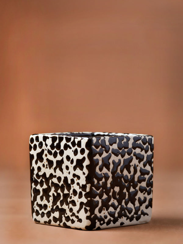 Speckled Cube Planter