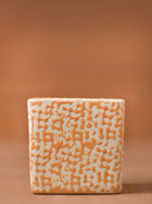 Speckled Cube Planter