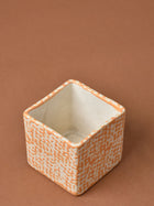 Speckled Cube Planter